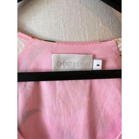 CHRISTY LYNN Julianna Dress - Como Pink Size 6 - Picture 3 of 12
